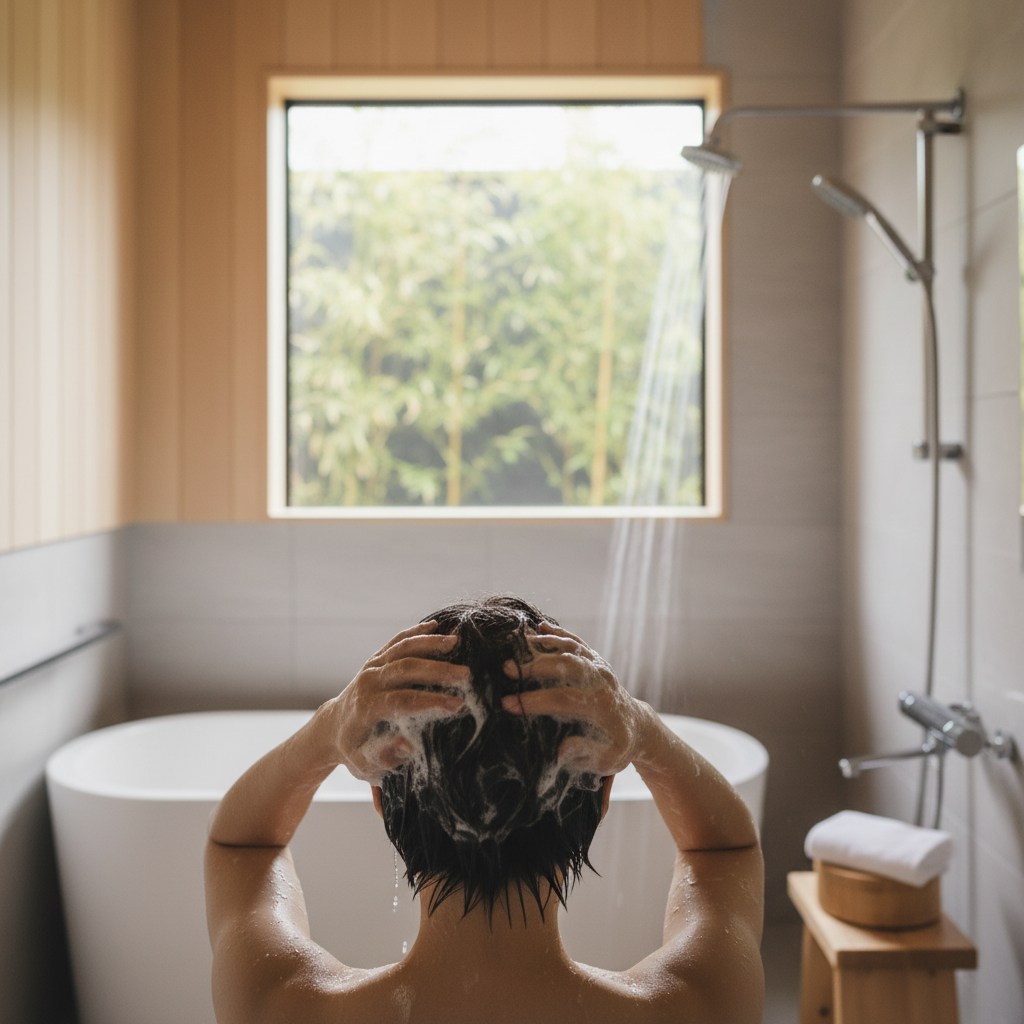 シーブリーズのリンスインシャンプー 使用シーン