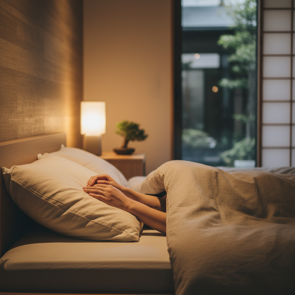 寝つきが悪い人に イメージ