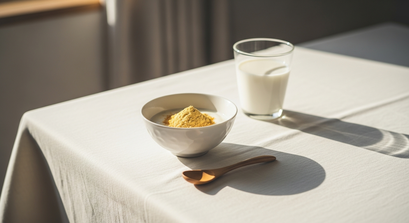 健康的な朝食の風景